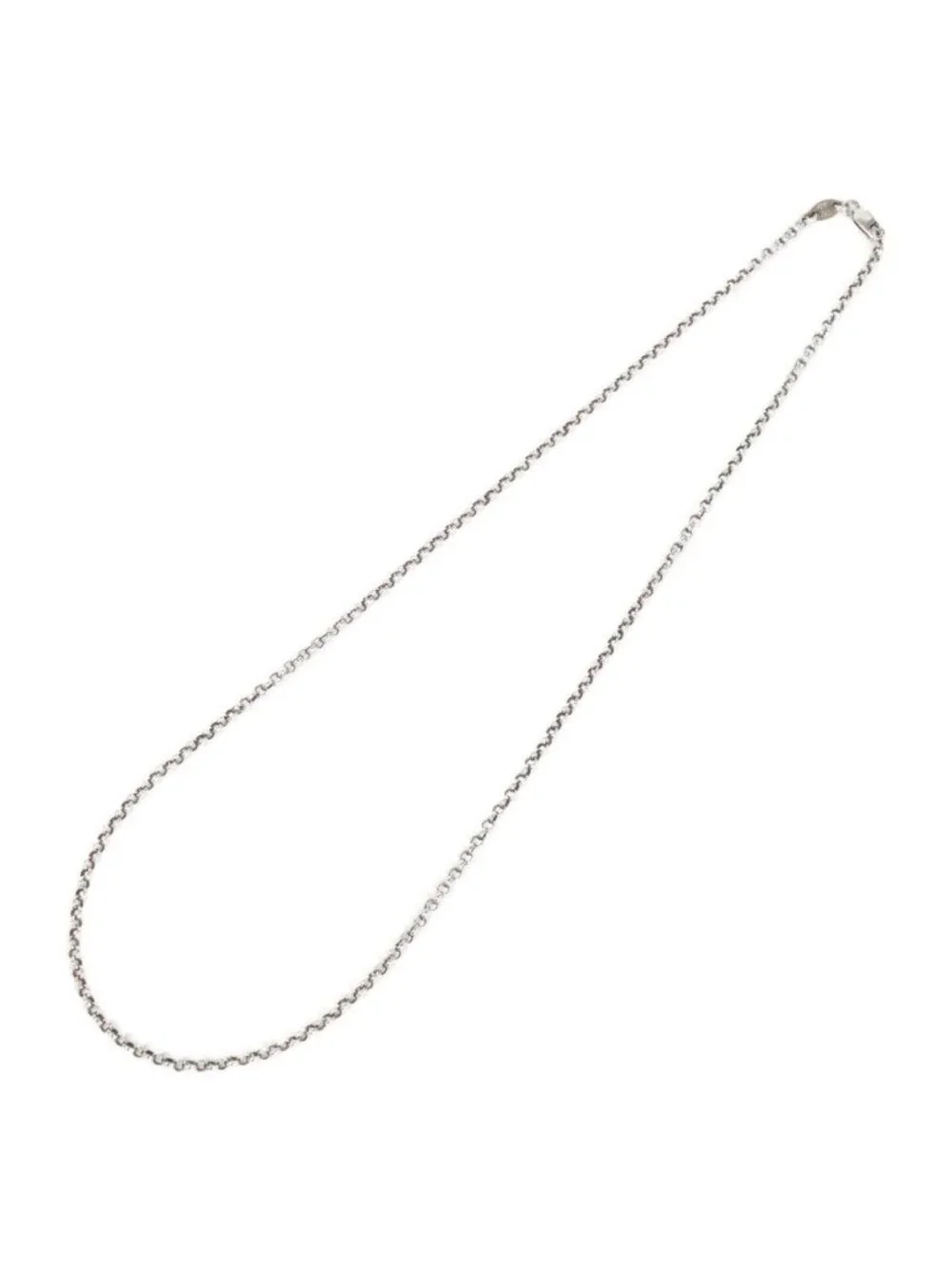 Chrome Hearts 925 18 Inch Roll Chain Necklace